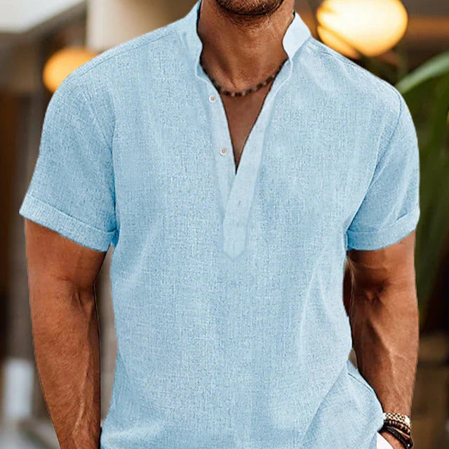 Men's - Short Sleeve Shirt - Classic & Stylish