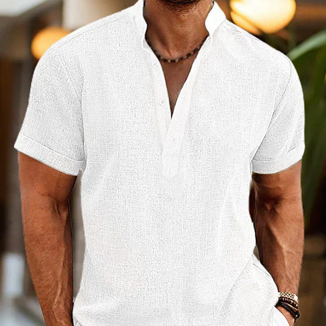 Men's - Short Sleeve Shirt - Classic & Stylish