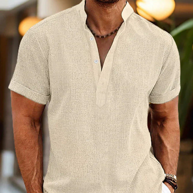 Men's - Short Sleeve Shirt - Classic & Stylish