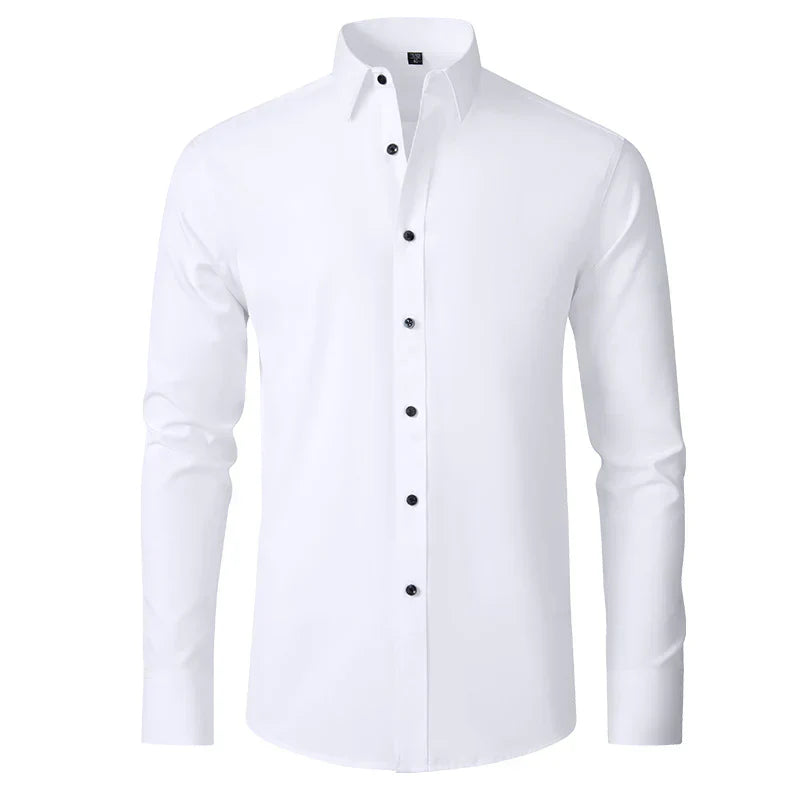 Men's - Wrinkle-Free Button-Down Shirt - Classic Fit