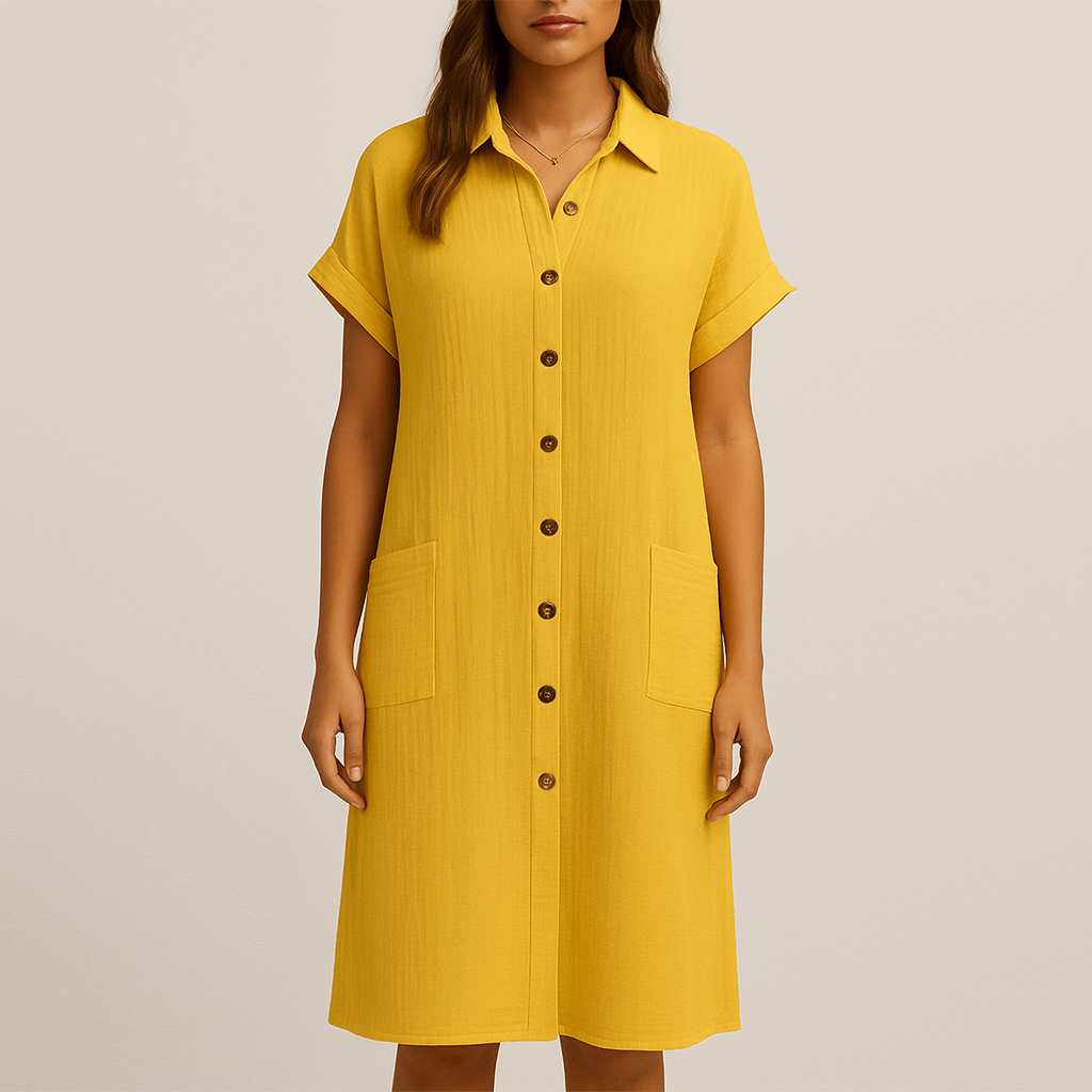 Women's - Comfortable Everyday Dress - Soft Fabric