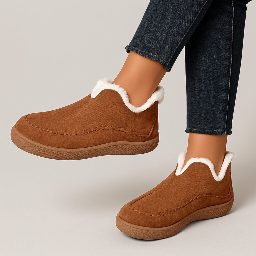 Women's - Cozy Shoes - Warm Fleece Linning