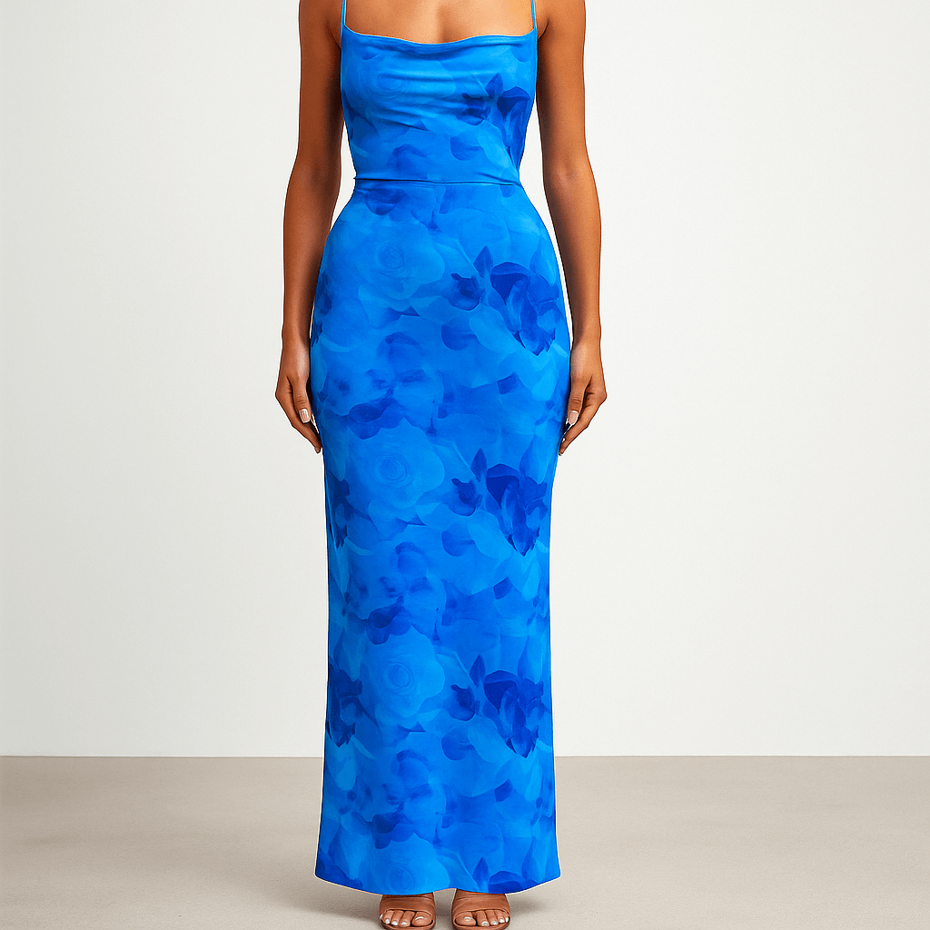 Women's - Elegant Knot Dress - Chic Style
