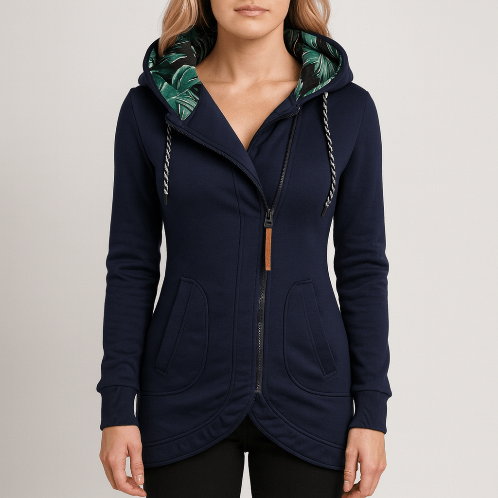 Women’s - Soft Hooded Jacket – Casual Style