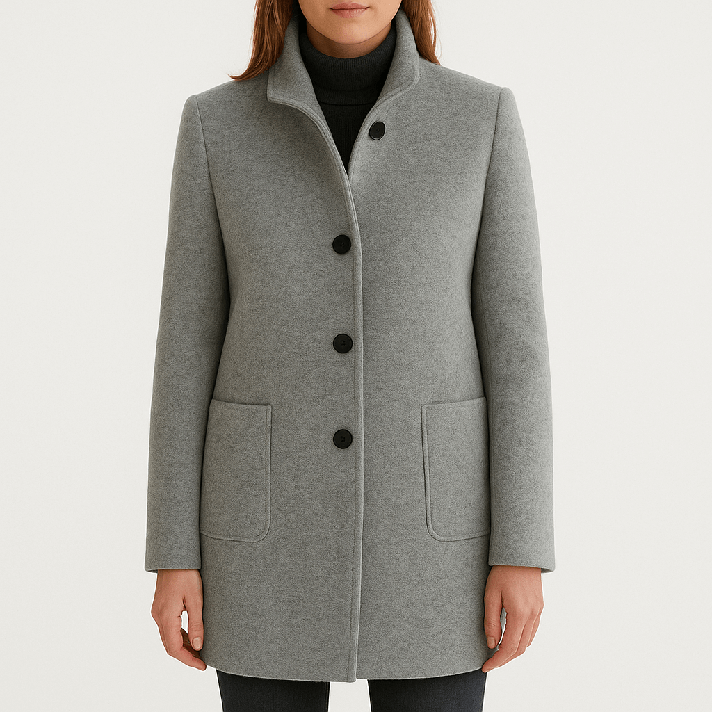 Women's - Chic Coat - Effortless Elegance - Perfect for Fall/Winter