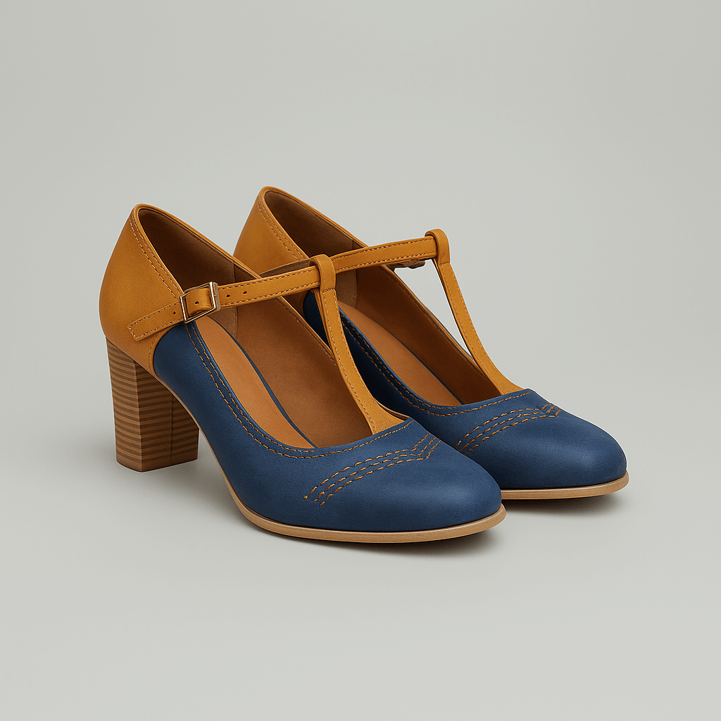 Women's - Stylish Block Heel Sandals - Comfortable & Trendy Footwear
