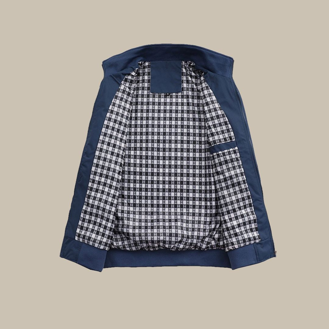 Men's - Casual Summer Jacket - Stylish with Collar - Perfect for Warm Days