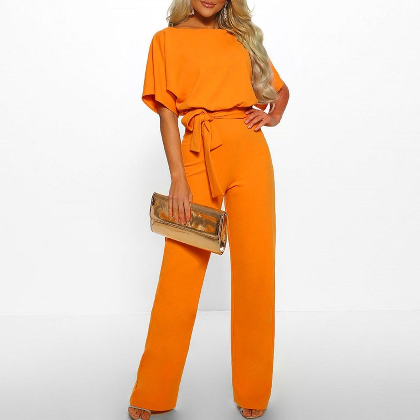 Women's - Elegant Jumpsuit - Casual Style