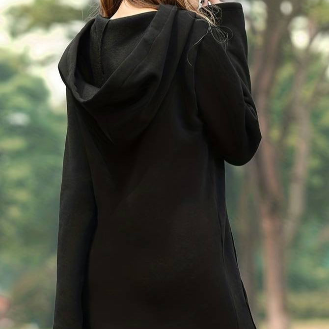 Women's - Long Hoodie - Soft & Stylish