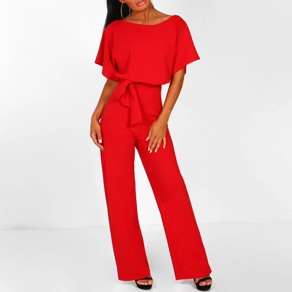 Women's - Elegant Jumpsuit - Casual Style