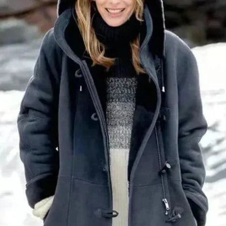 Women's – Hooded Coat – Fleece-Lined – Winter Outerwear