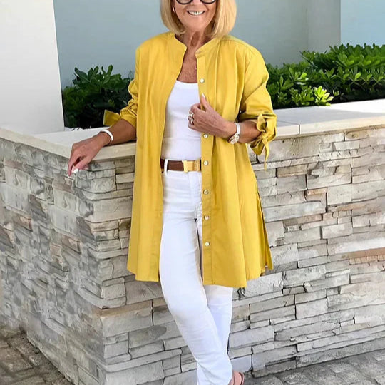 Women's - Stylish Shirt Jacket - Versatile & Trendy Layering Piece - Comfortable for Every Occasion - Fashion Essential