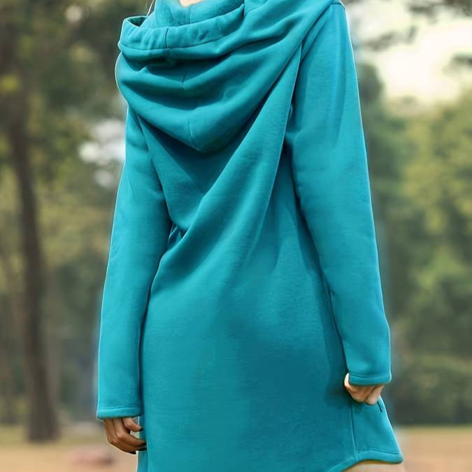 Women's - Long Hoodie - Soft & Stylish