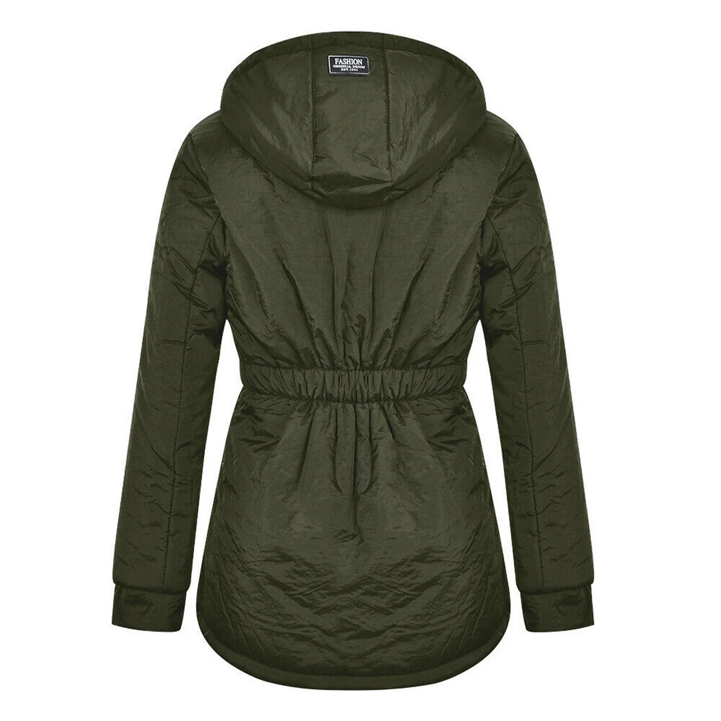 Women's - Parka Jacket - Sherpa-Lined, Hooded, Insulated Fleece - Winter Coat