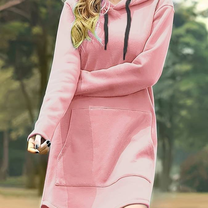 Women's - Long Hoodie - Soft & Stylish
