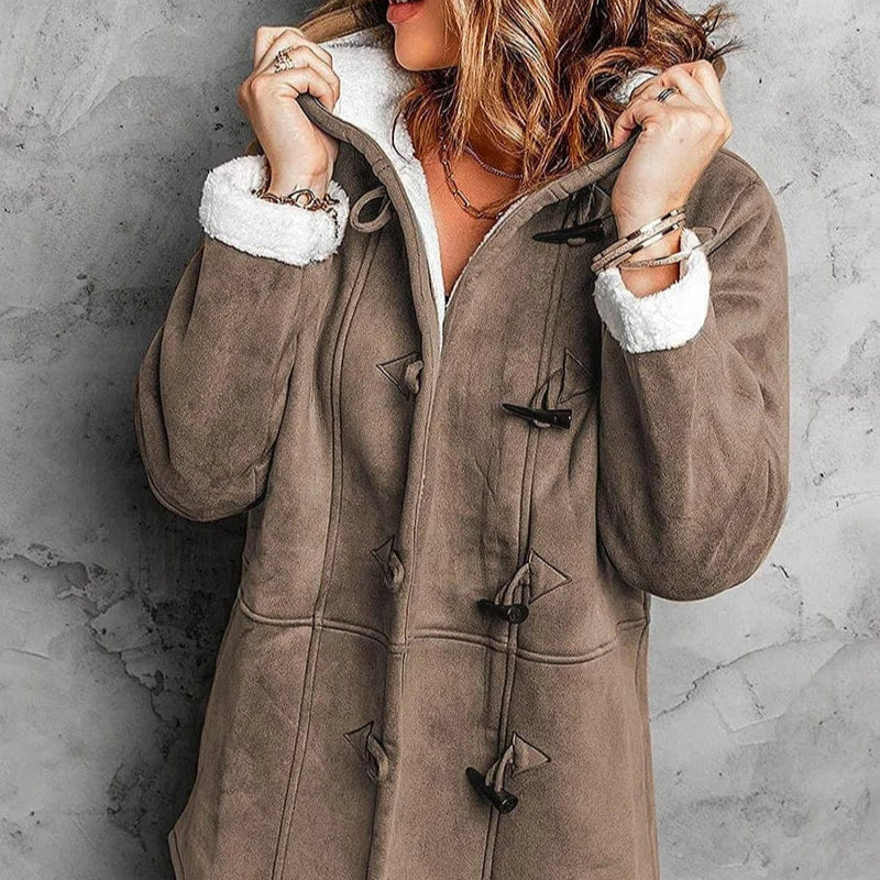 Women's – Hooded Coat – Fleece-Lined – Winter Outerwear