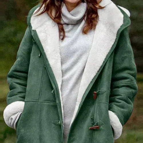 Women's – Hooded Coat – Fleece-Lined – Winter Outerwear