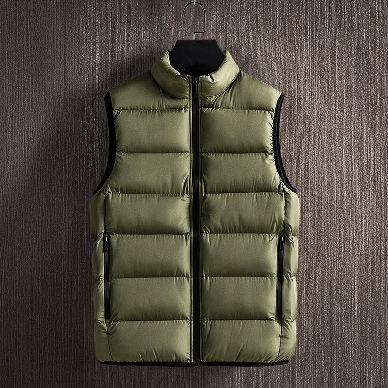Men's - Quilted Waistcoat - Warm Winter Layer - Stylish Insulation