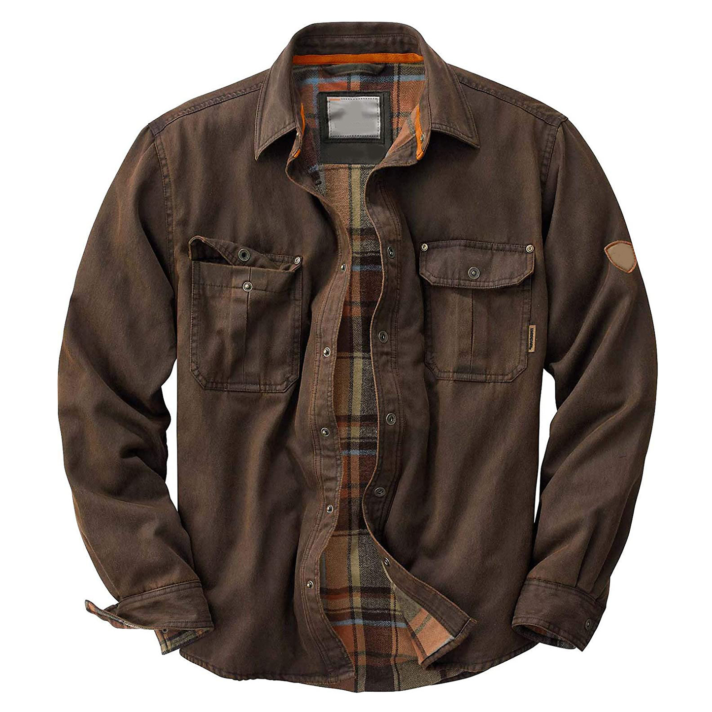 Men's - Trucker Jacket - Waxed Canvas, Soft Lining - Canvas Jacket