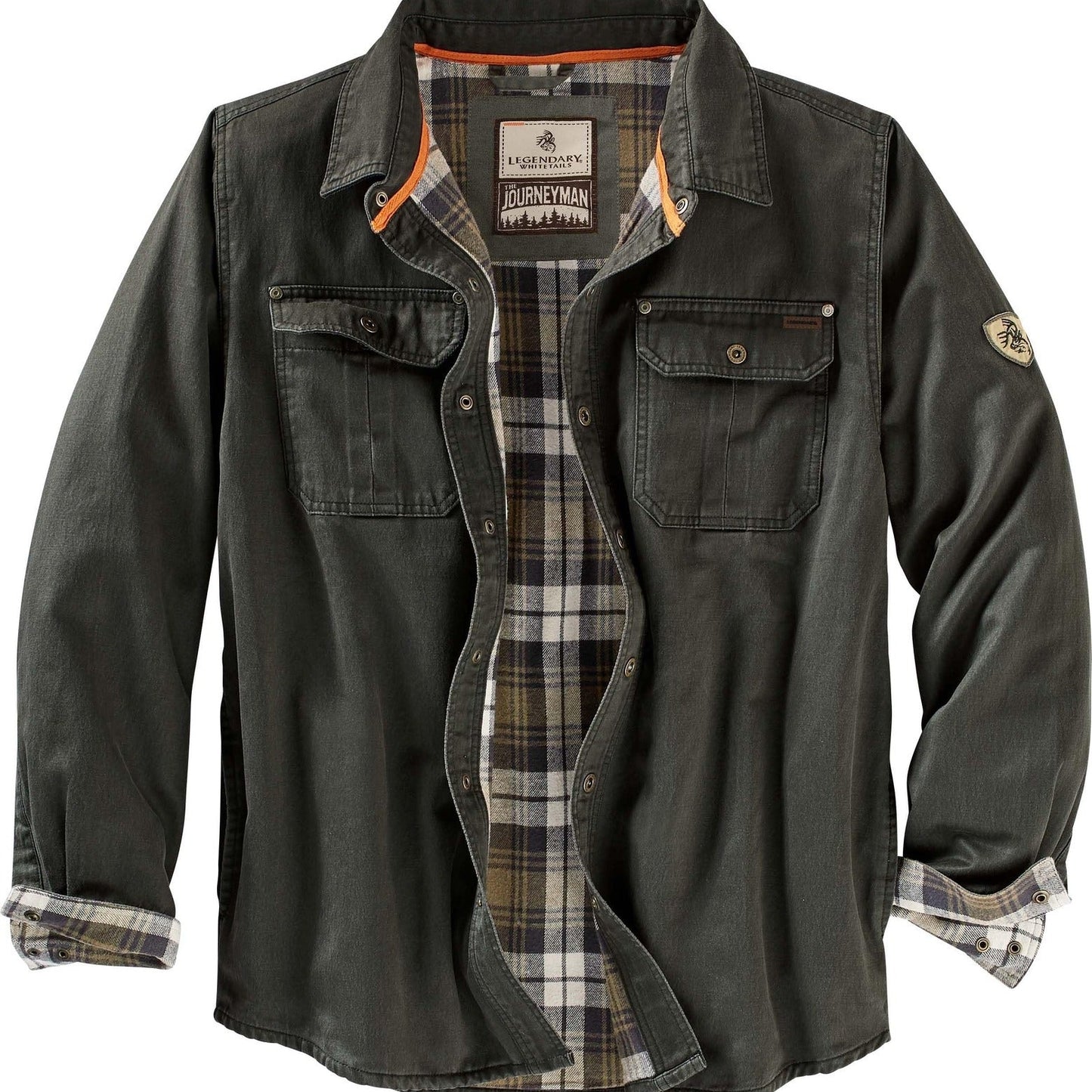 Men's - Trucker Jacket - Waxed Canvas, Soft Lining - Canvas Jacket