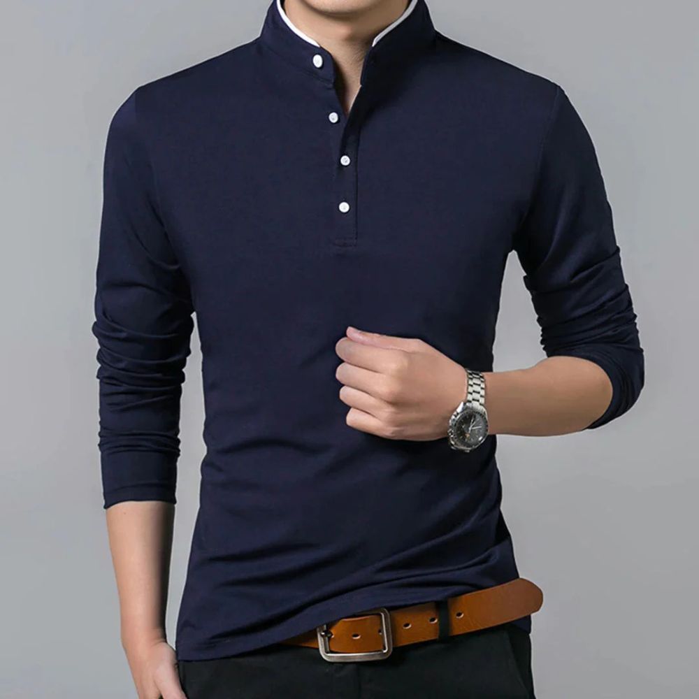 Men's - Colorful Long-Sleeve T-Shirt - Summer Style
