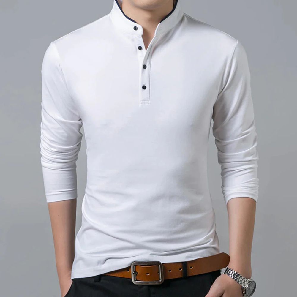Men's - Colorful Long-Sleeve T-Shirt - Summer Style