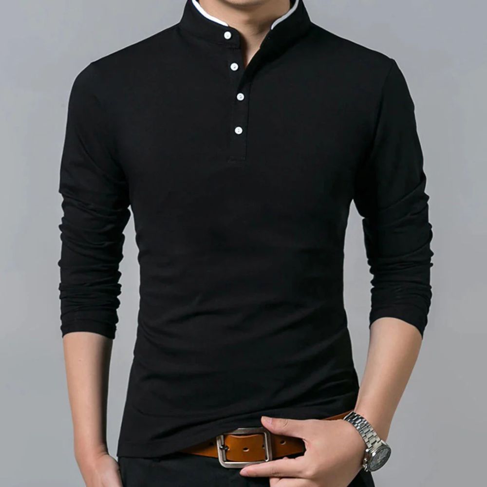 Men's - Colorful Long-Sleeve T-Shirt - Summer Style