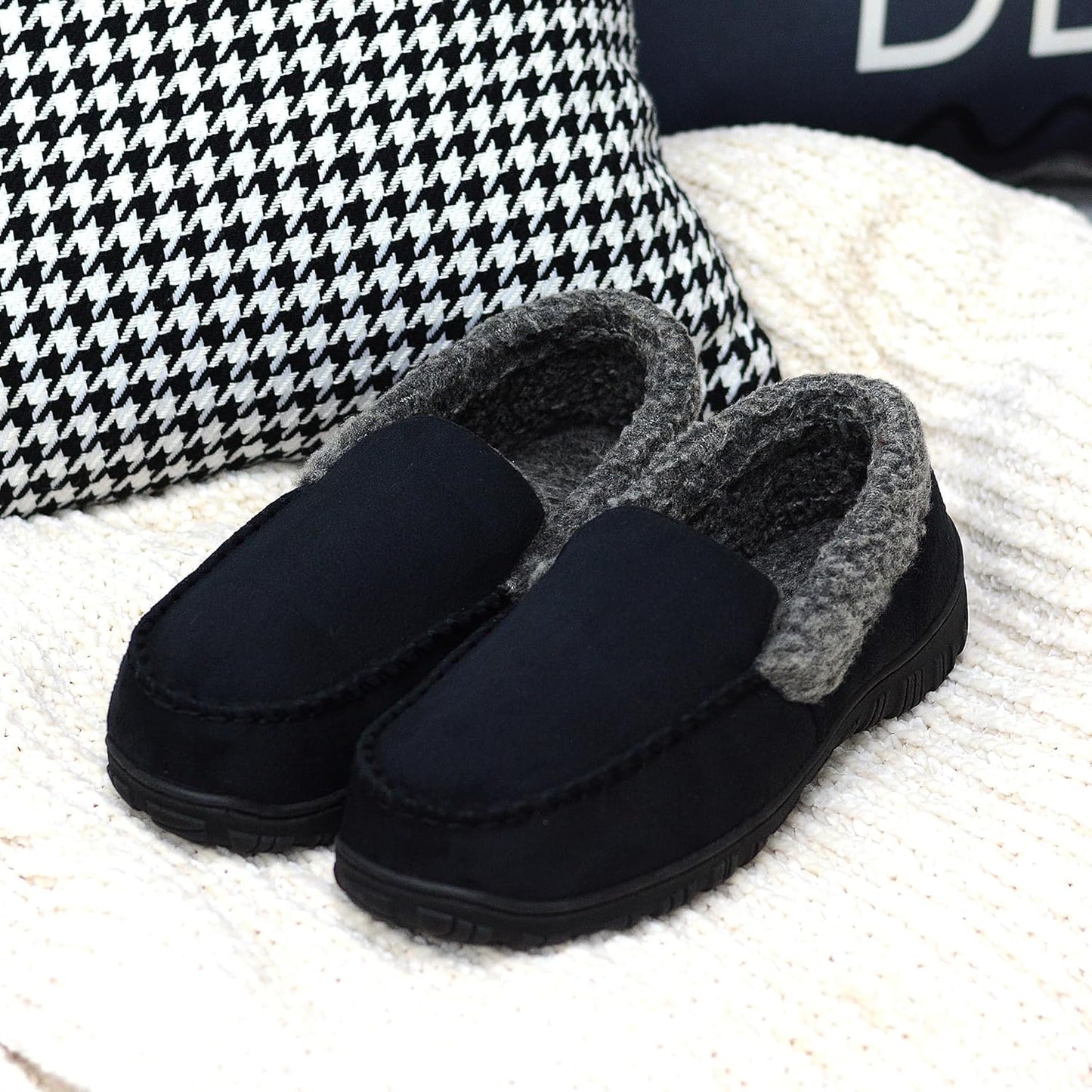 Men's - Stylish Loafers - Suede Leather