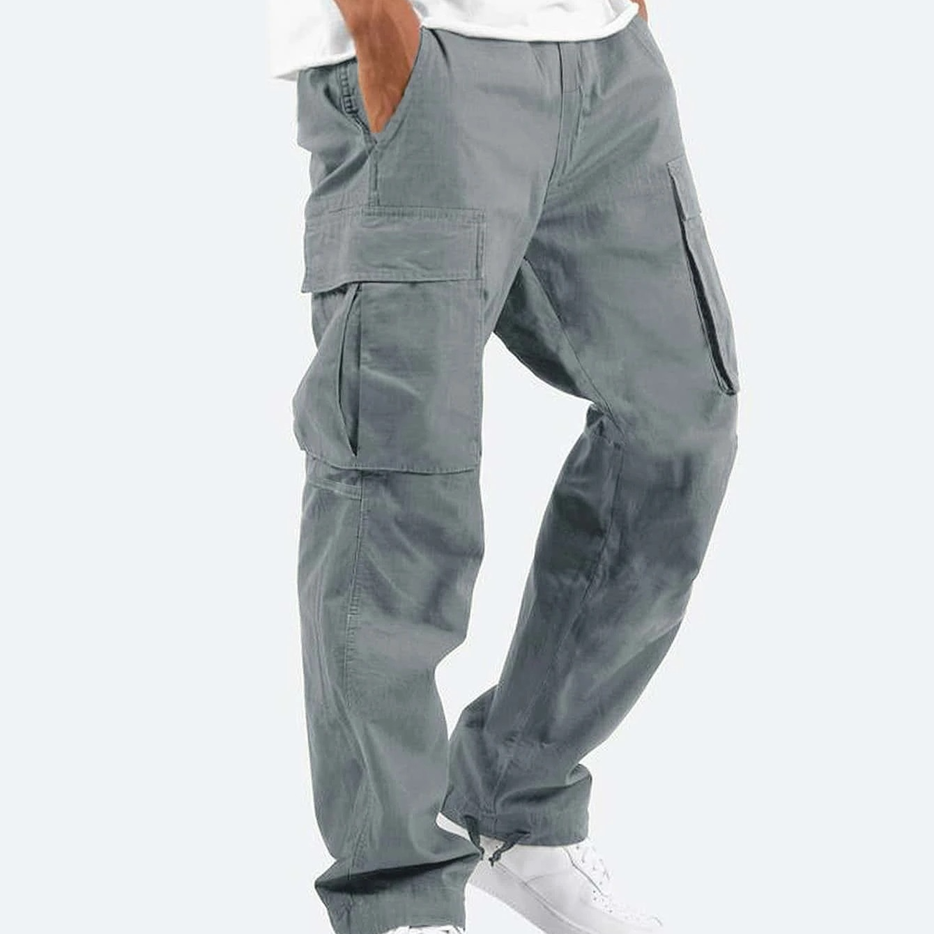 Men's - Cargo Pants - Comfortable & Functional - Perfect for Everyday Wear