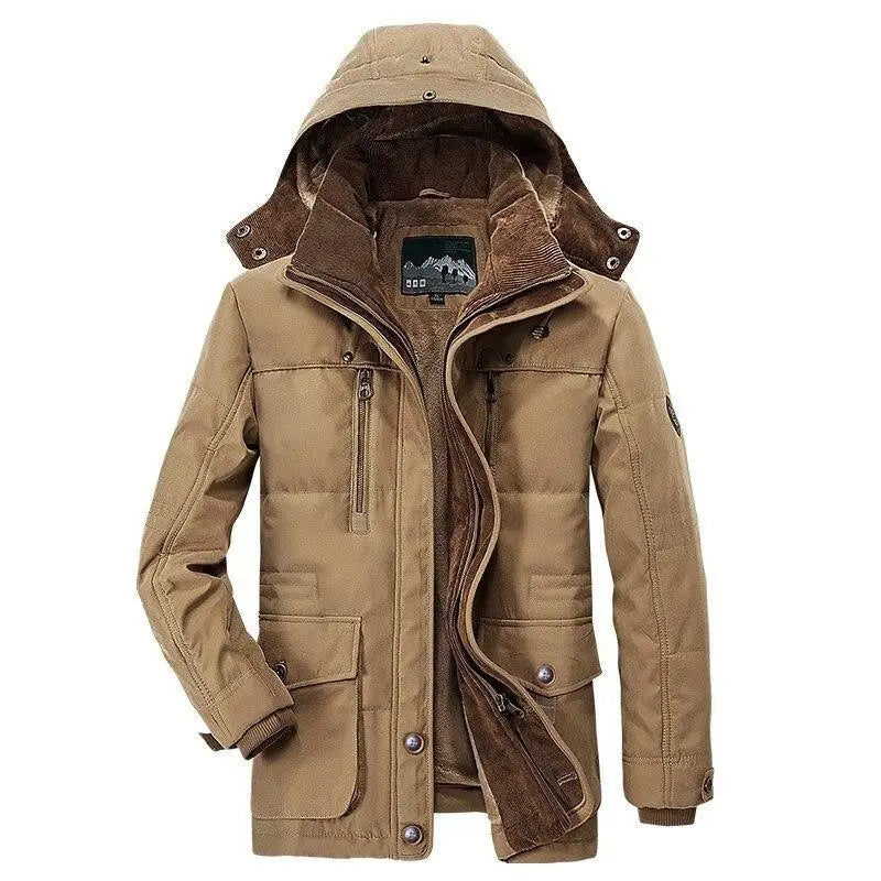 Men's - Cold Weather Parka - Insulated & Stylish Jacket