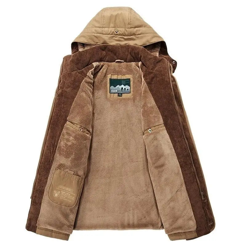 Men's - Cold Weather Parka - Insulated & Stylish Jacket