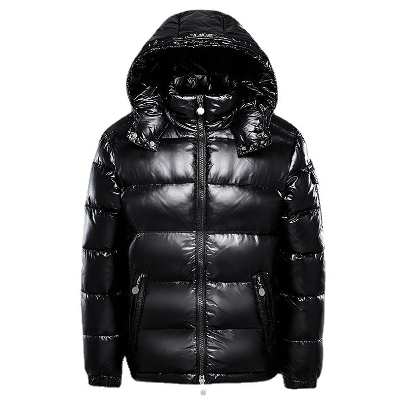 Men's - Puffer Jacket – Hooded, Warm Design – Winter Outerwear