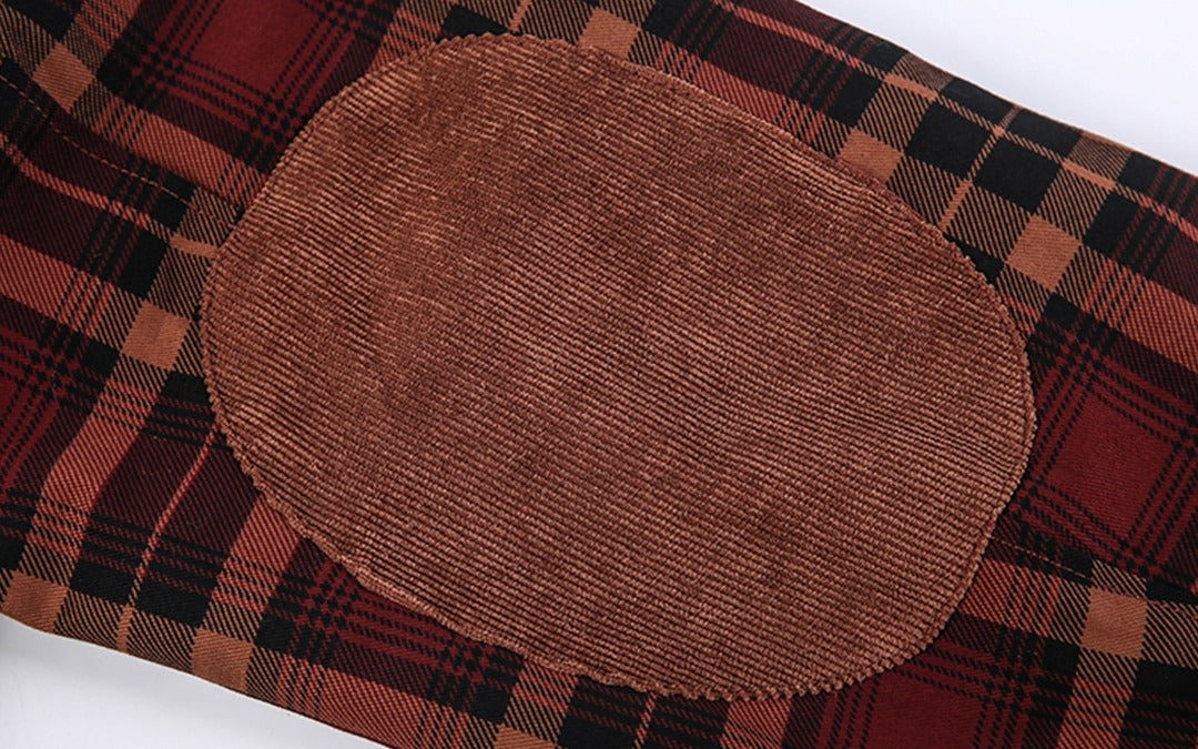Men's - Lumberjack Hoodie - Cosy Flannel Material - Stylish Casual Wear