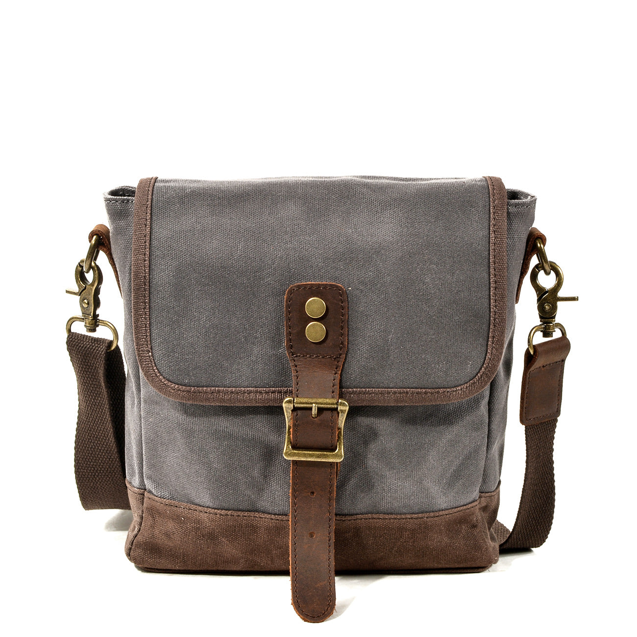 Unisex - Small Canvas Messenger Bag - Stylish & Versatile