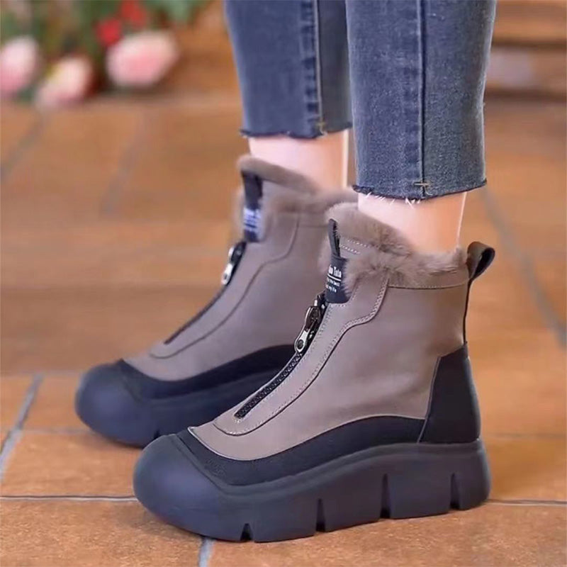 Women - Shoes - Snow Zip-Up - Winter Fit