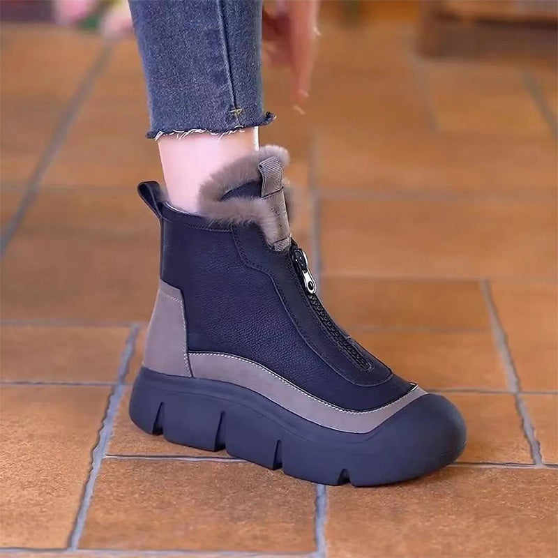 Women - Shoes - Snow Zip-Up - Winter Fit
