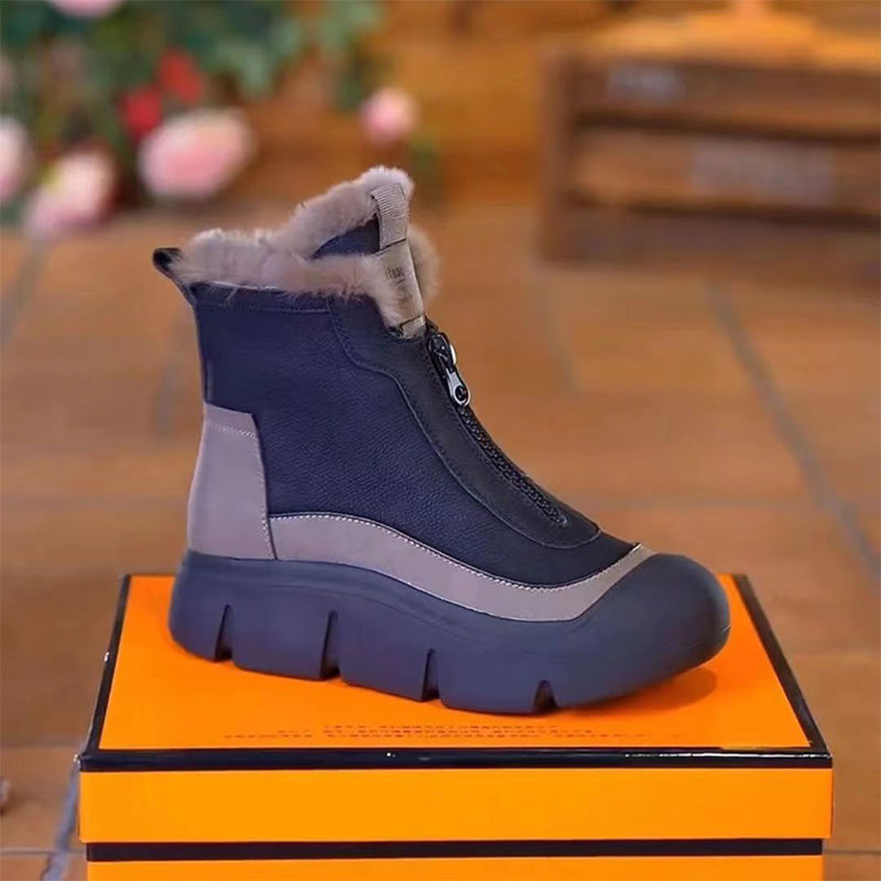 Women - Shoes - Snow Zip-Up - Winter Fit