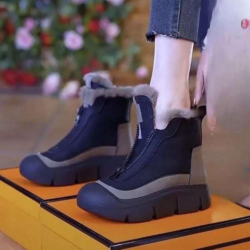 Women - Shoes - Snow Zip-Up - Winter Fit