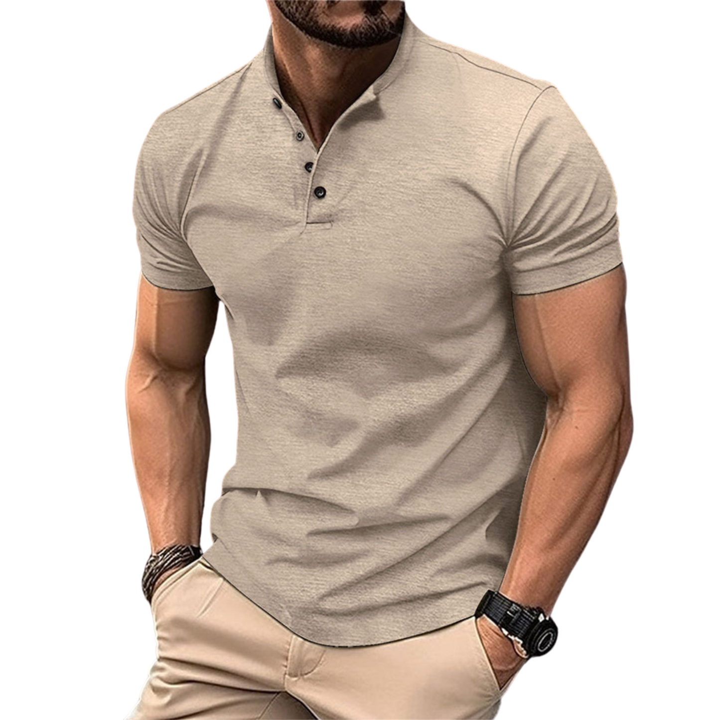 Men's - Polo Shirt - Classic Short Sleeve Style