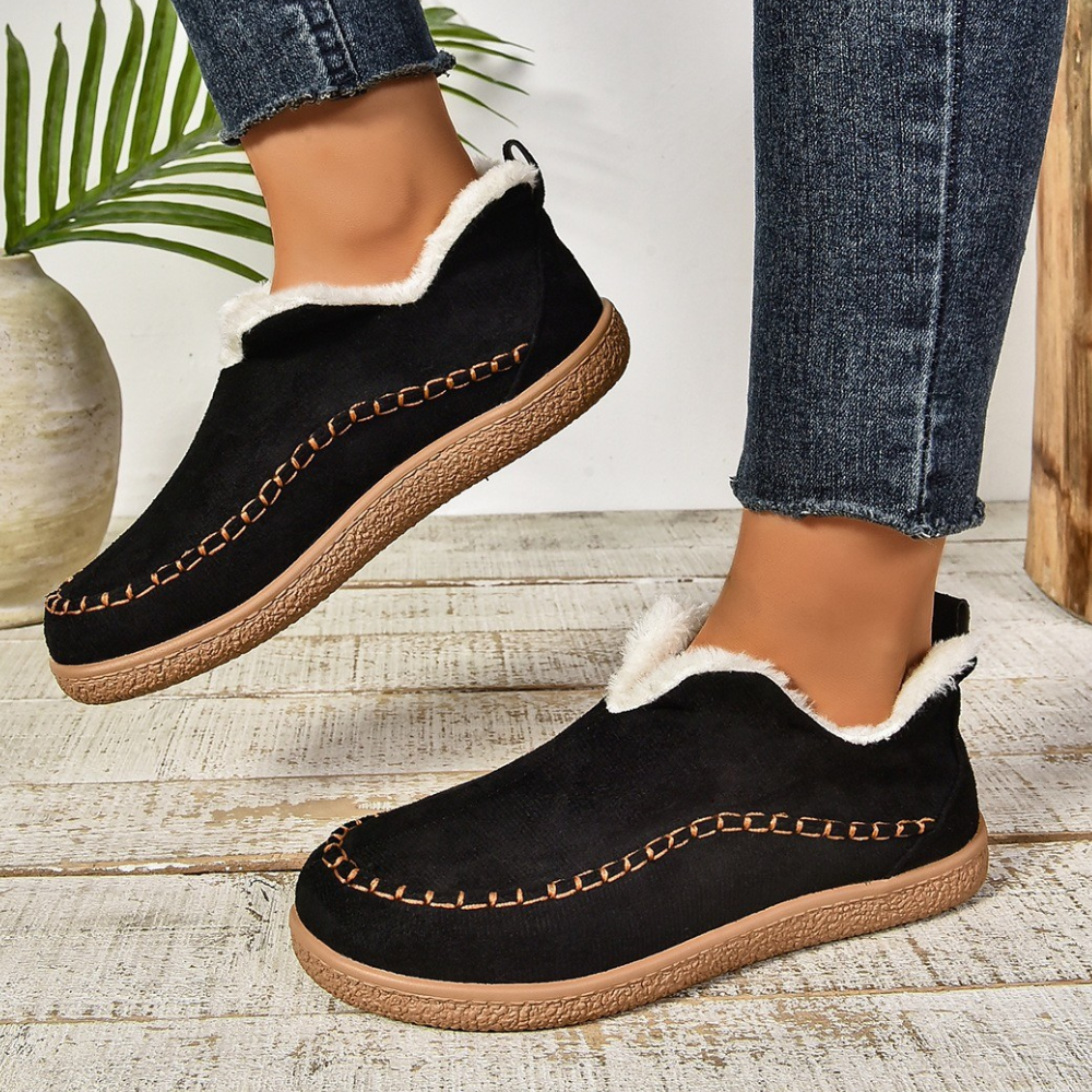 Women's - Cozy Shoes - Warm Fleece Linning