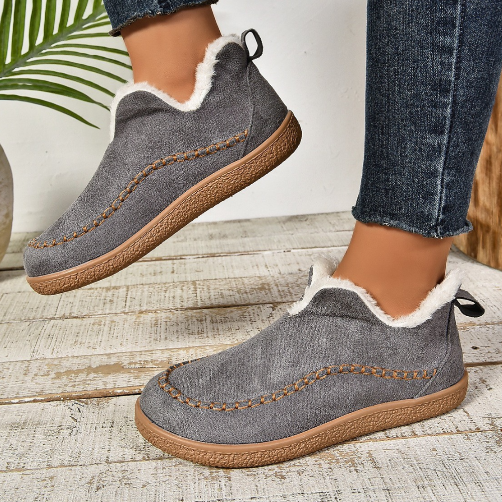 Women's - Cozy Shoes - Warm Fleece Linning