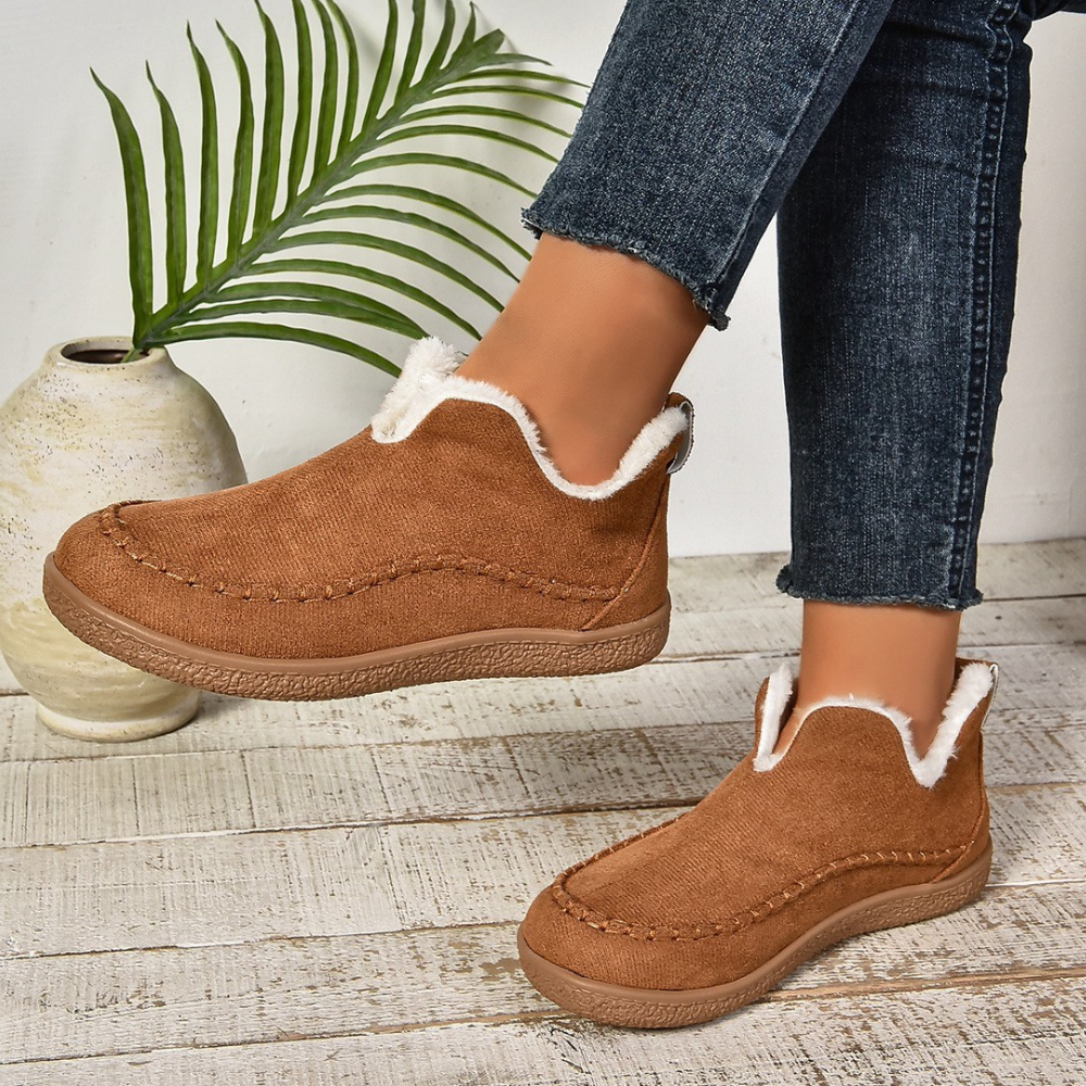 Women's - Cozy Shoes - Warm Fleece Linning