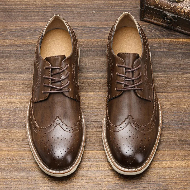 Men's - Classic Shoes - Leather - Timeless Style & Comfort