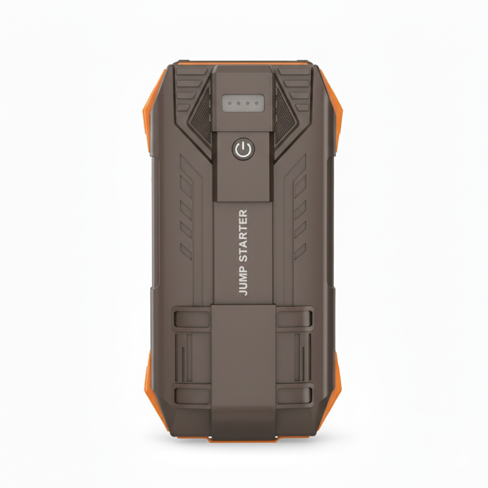 12V Car Jump Starter with Smart Clamps, Dual USB-A Ports