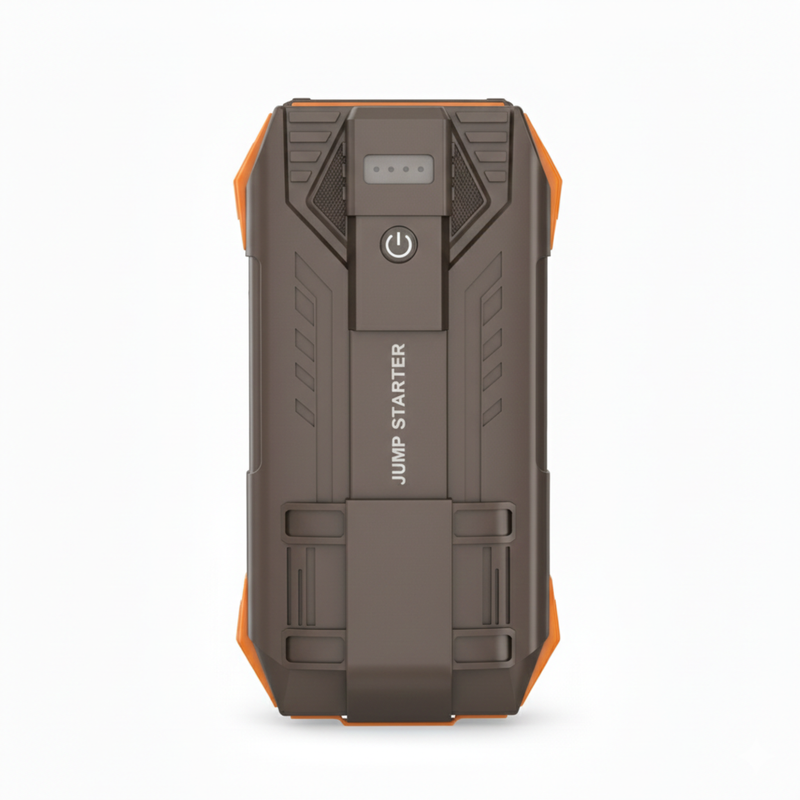 12V Car Jump Starter with Smart Clamps, Dual USB-A Ports