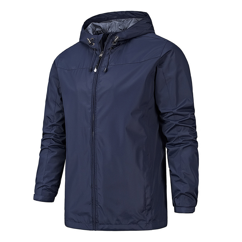 Men's - Waterproof Rain Jacket - Lightweight & Stylish