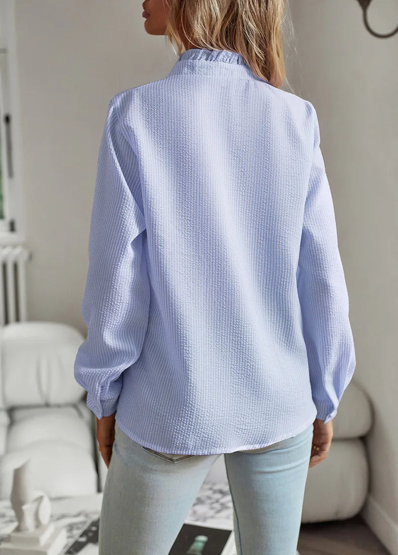 Women's - Elegant Blouse - Stylish and Versatile Top