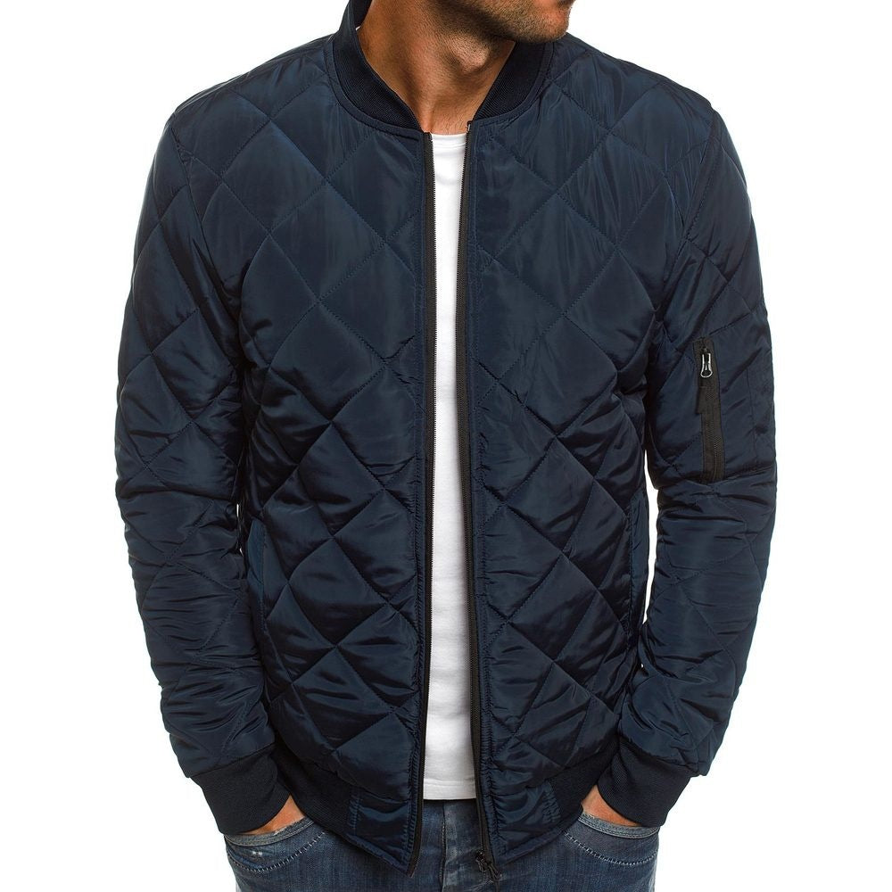 Men's - Bomber Jacket - Quilted Lightweight Fit