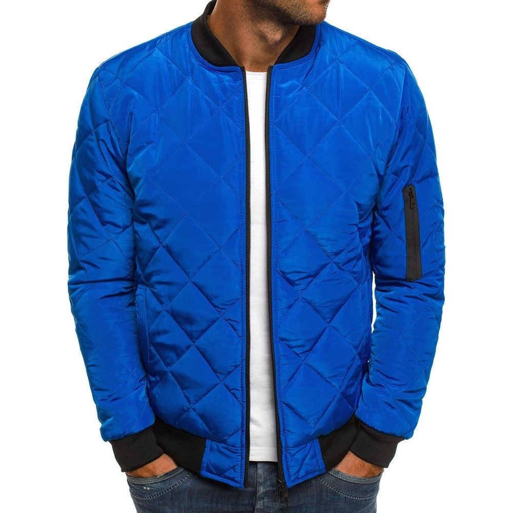 Men's - Bomber Jacket - Quilted Lightweight Fit