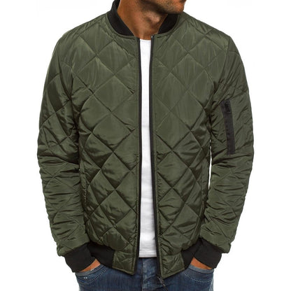 Men's - Bomber Jacket - Quilted Lightweight Fit